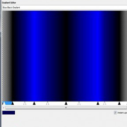 Free Black to Blue Gradient file for GIMP Download