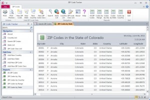 All ZIP Codes by State Report